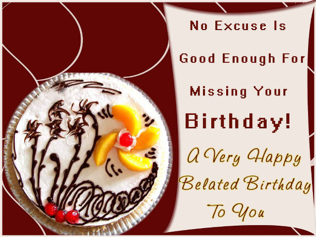 Birthday card cake message friend free wallpaper - medium preview image