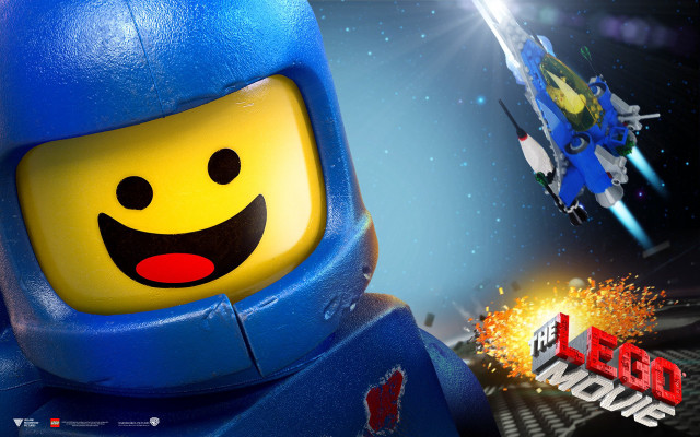 Lego movie character space art free wallpaper - medium preview image