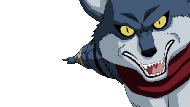 Wolf yellow eyes scarf neck free wallpaper - medium preview image