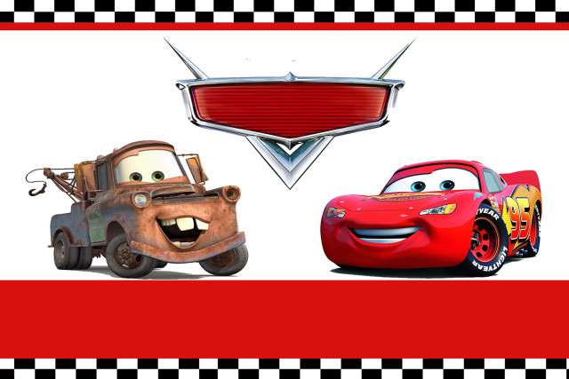 Cars checkered background red frame free wallpaper - medium preview image