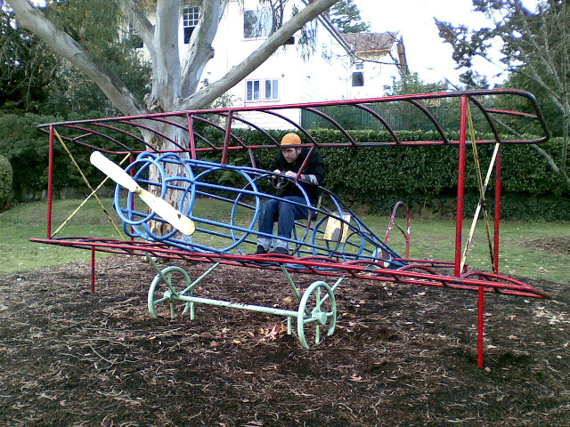 Man playground wheelbarrow baseball bat free wallpaper - medium preview image