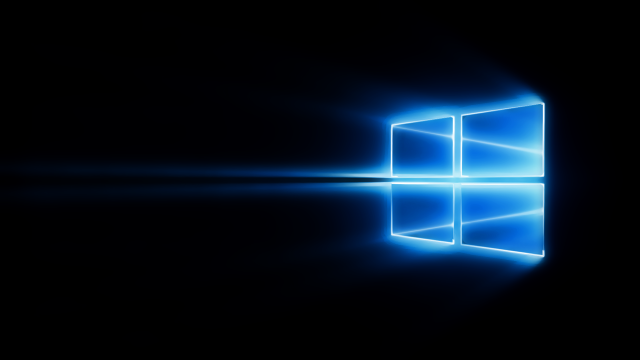Dark background blue light computer free wallpaper - medium preview image