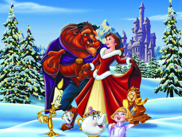 Princess beast snowman animals cartoon free wallpaper - medium preview image