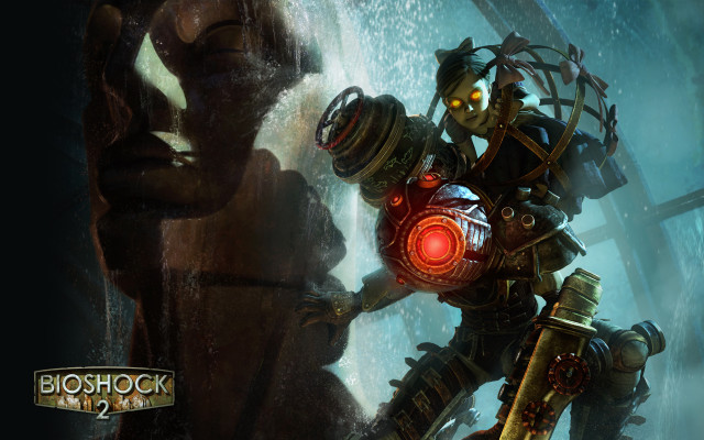 Robot glowing red light water free wallpaper - medium preview image