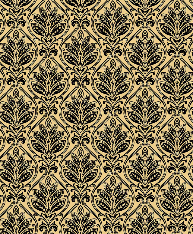 Brown black pattern black design free wallpaper - medium preview image