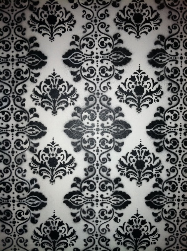 Black white wallpaper pattern side free wallpaper - medium preview image