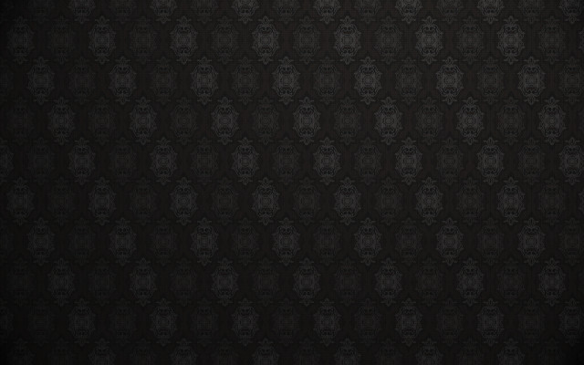 Black wallpaper floral pattern white #2 free wallpaper - medium preview image