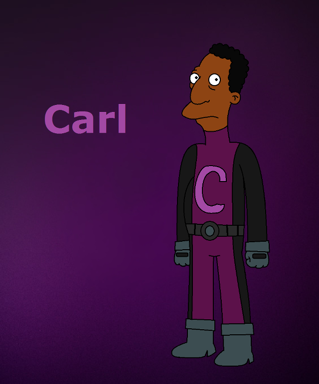 Cartoon character carl purple black free wallpaper - medium preview image