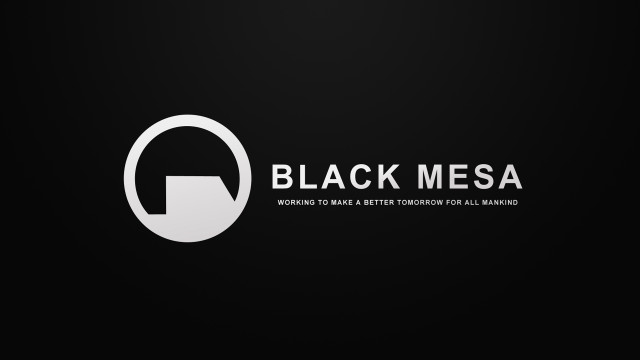 Black mesa logo white arrow free wallpaper - medium preview image