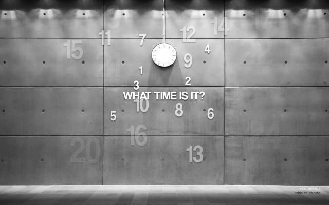 Clock wall numbers message what free wallpaper - medium preview image