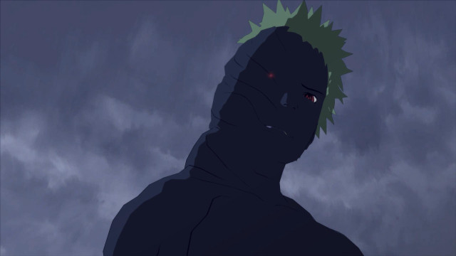 Green hair mohawk dark sky free wallpaper - medium preview image