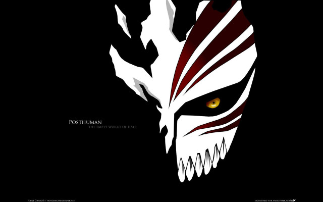 Demon red white yellow eyes free wallpaper - medium preview image