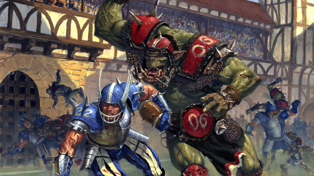 Knights battle medieval crowd watching free wallpaper - medium preview image