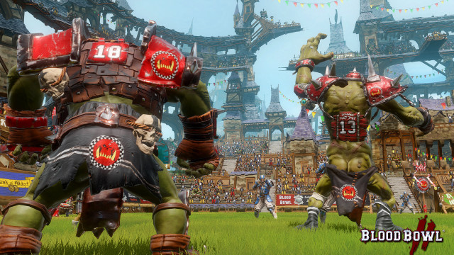 Animated characters crowd watching blood free wallpaper - medium preview image