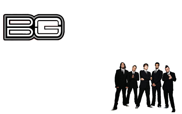 Group men suits standing white free wallpaper - medium preview image