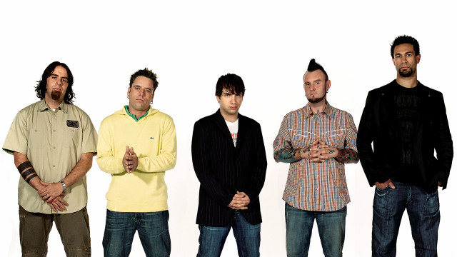 Men group standing white background #2 free wallpaper - medium preview image