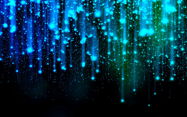 Blue green background stars light free wallpaper - medium preview image