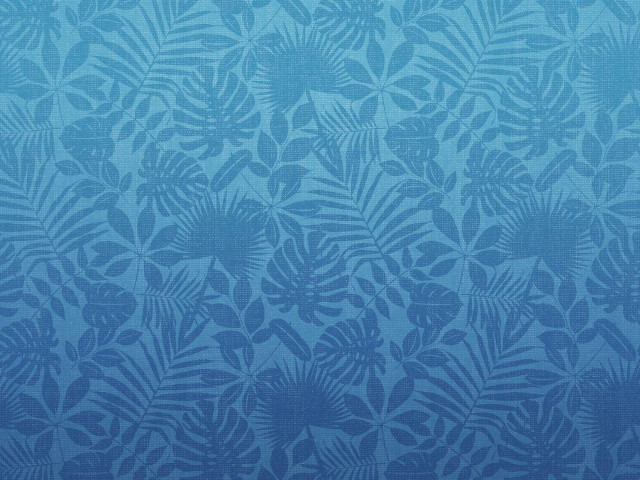 Blue background leaves pattern image free wallpaper - medium preview image
