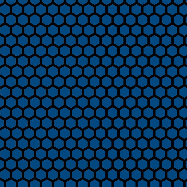 Blue hexagonal pattern background image free wallpaper - medium preview image