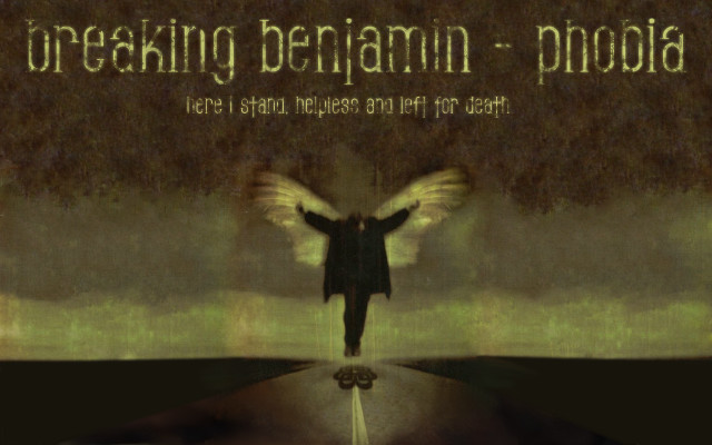 Man wings tree quote breaking free wallpaper - medium preview image