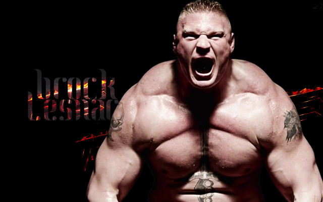Muscular man grinning open mouth free wallpaper - medium preview image