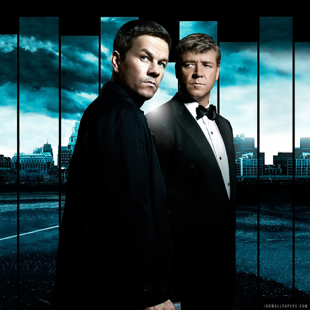 Tuxedo men cityscape sky background free wallpaper - medium preview image
