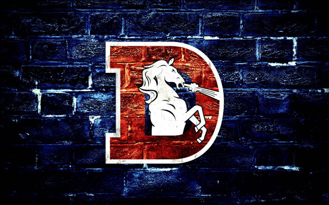 Horse logo brick wall background free wallpaper - medium preview image