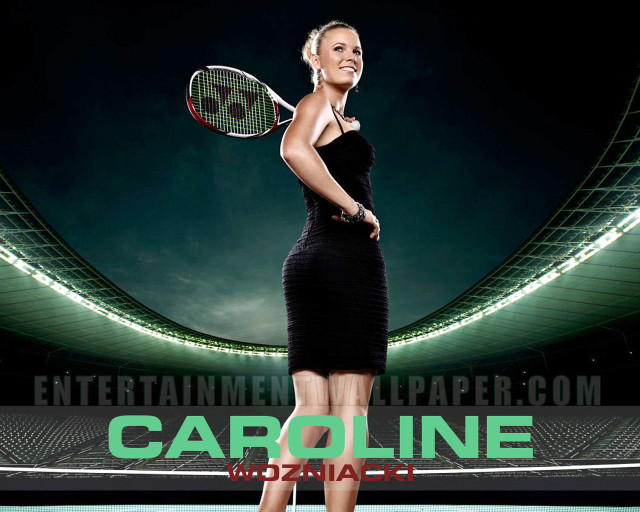 Woman black dress tennis racket #3 free wallpaper - medium preview image