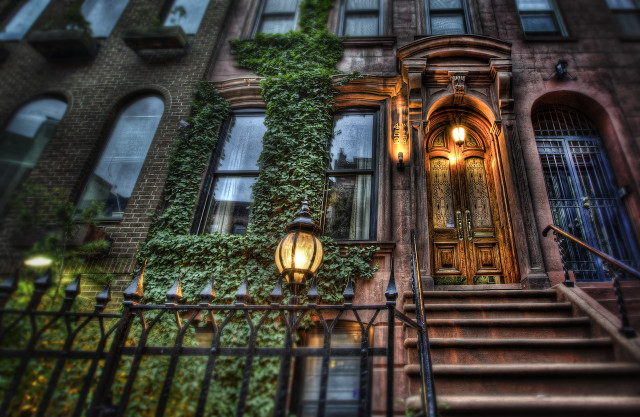 Building windows light fence wrought free wallpaper - medium preview image