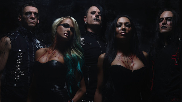 Gothic group makeup darkroom album free wallpaper for desktop - medium preview image