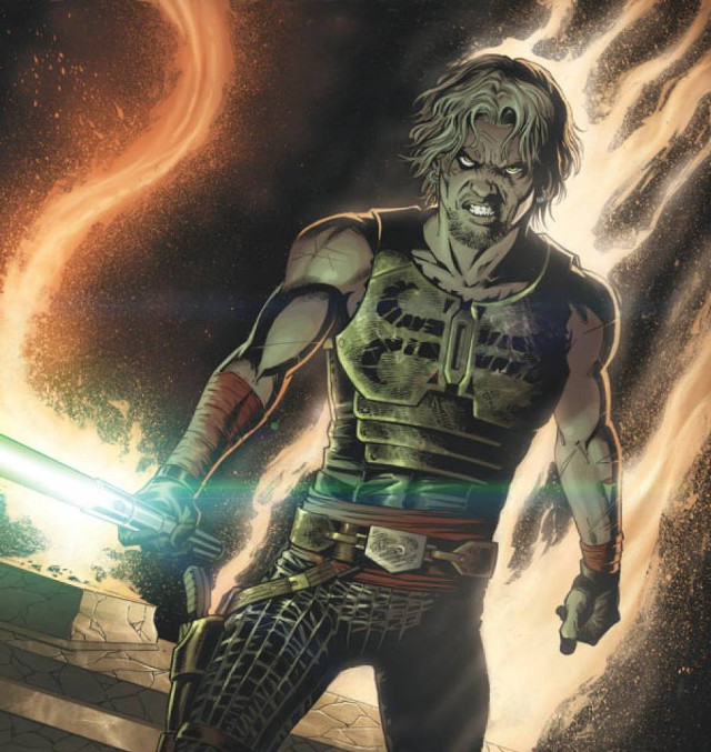 Man sword fire background dramatic free wallpaper - medium preview image