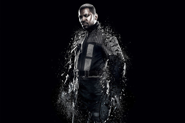 Man standing water hands hips free wallpaper - medium preview image