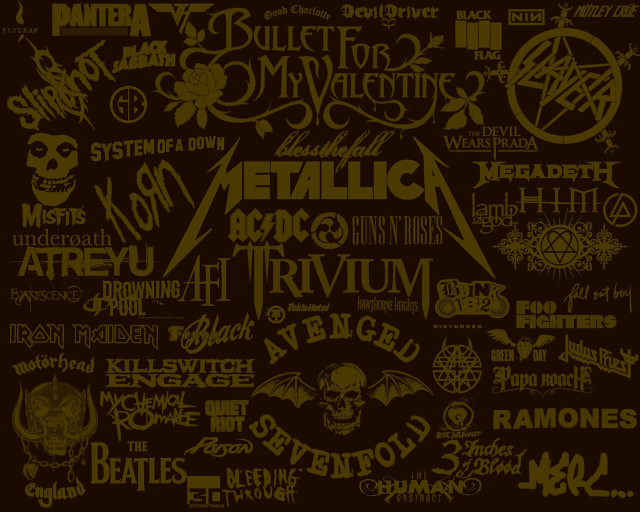 Metallichead metalhead logos poster art #3 free wallpaper - medium preview image