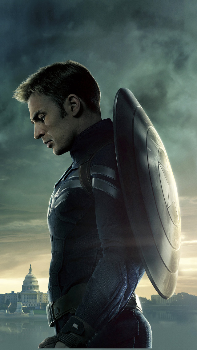 Captain america costume man shield free wallpaper - medium preview image