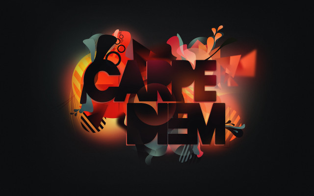Care me black background red free wallpaper - medium preview image
