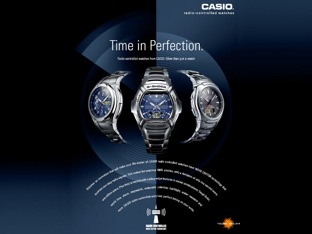 Watches poster time in perfectionion free wallpaper - medium preview image