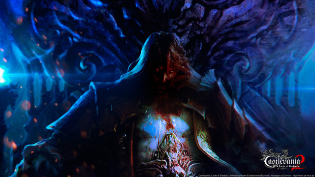 Demonic man huge head arms free wallpaper - medium preview image