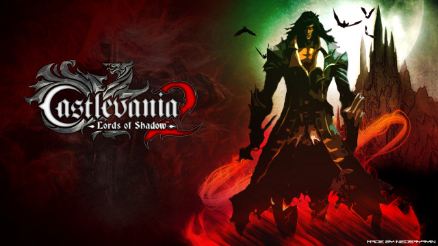 Man black outfit castle red free wallpaper - medium preview image