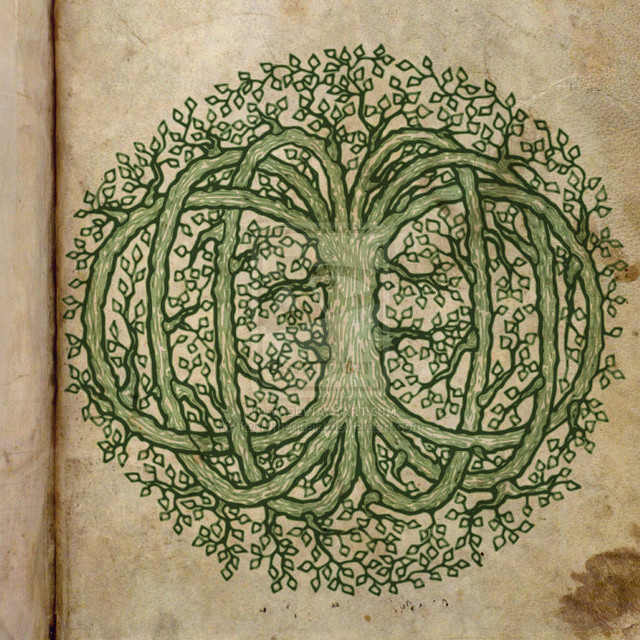 Book tree of life leaves free wallpaper - medium preview image
