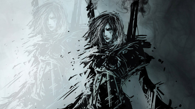 Woman gun snow league legend free wallpaper - medium preview image