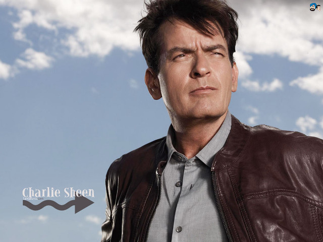 Man leather jacket looking up free wallpaper - medium preview image