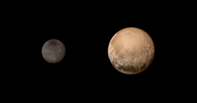 Two planets dark sky night free wallpaper - medium preview image