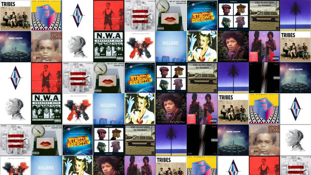 Collage movie posters woman middle free wallpaper - medium preview image