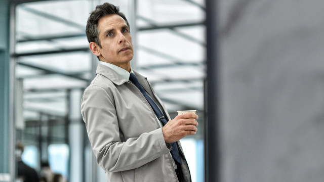 Man suit tie coffee building free wallpaper - medium preview image