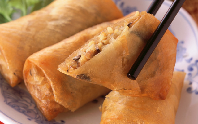 Plate food meat vegetables chopsticks #2 free wallpaper - medium preview image