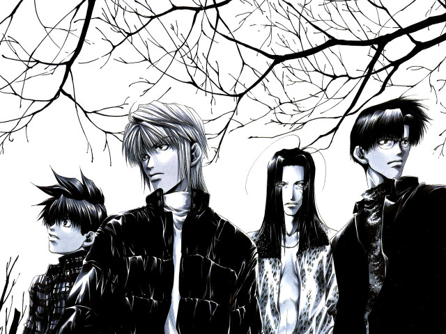 Group people tree no leaves free wallpaper - medium preview image