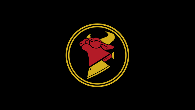 Red bull yellow horn circle free wallpaper - medium preview image