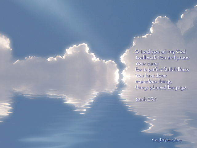 Clouds sky background bible quote free wallpaper - medium preview image