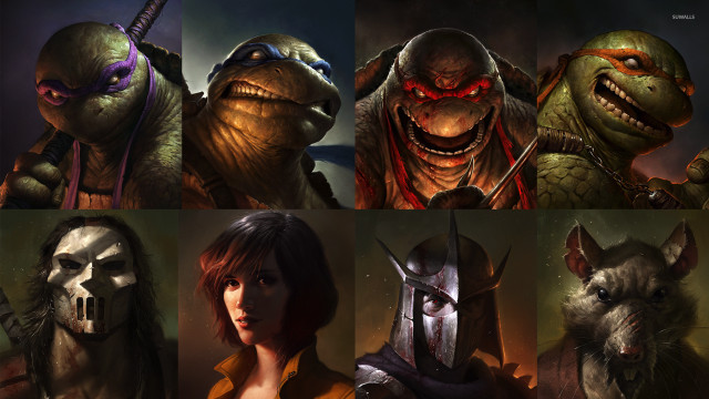 Woman monsters horns fangs demon #2 free wallpaper - medium preview image