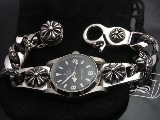 Watch bracelet flowers black velvet free wallpaper - medium preview image